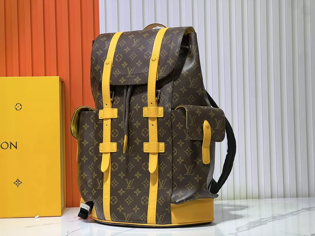 louis vuitton aaa qualite sac a dos  pour unisexe s_12707742